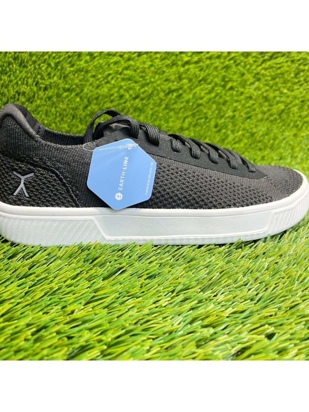 Flux Footwear Adapt Trainer Black Womens Size 7.5 Athletic Knit Shoes Sneakers